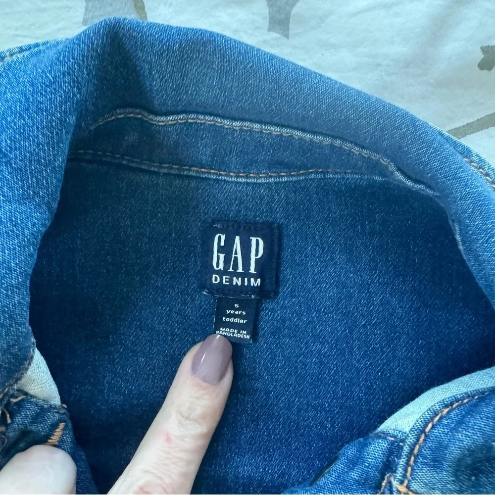 GAP Kids Blue Denim Jean Jacket